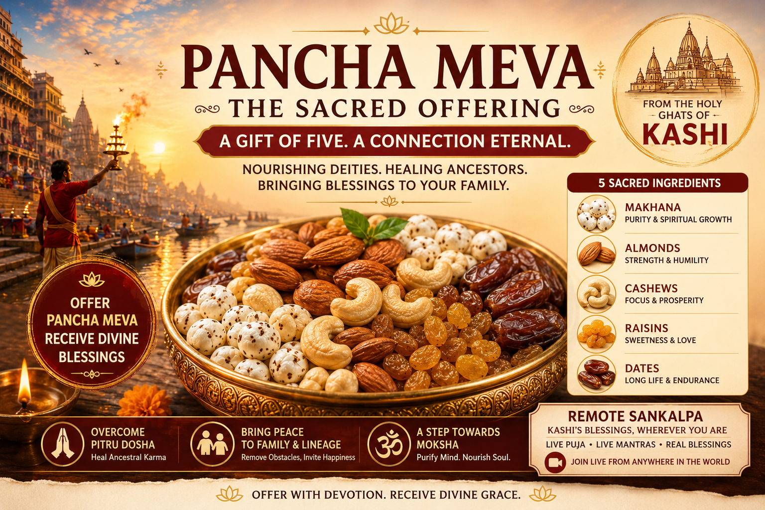 Redefining Prasad: The Sacred Significance of Pancha Meva as a Spiritual Offering